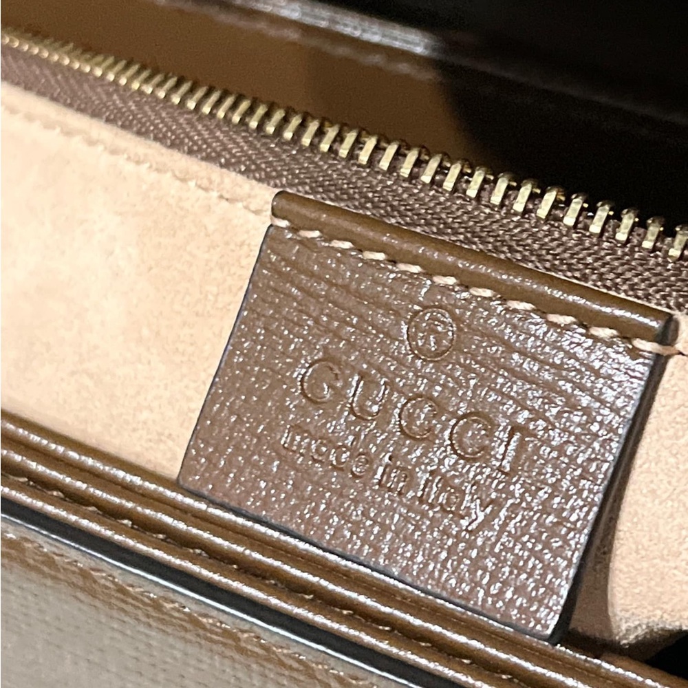 SOLD ON OTHER PLATFORMS - GUCCI HORSEBIT 1955 SHOULDER BAG - Picture 10 of 15